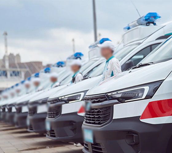 费县服务车队展示